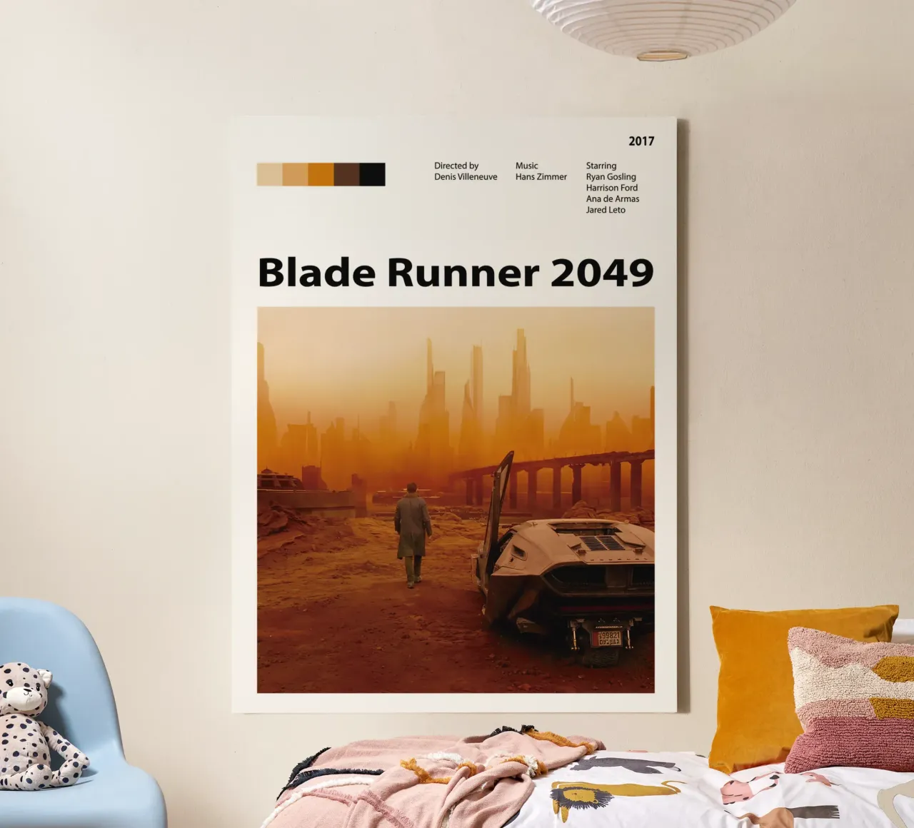 Blade Runner 2049 tela con Cornice a cassetta da 🎞 The Movie Wall