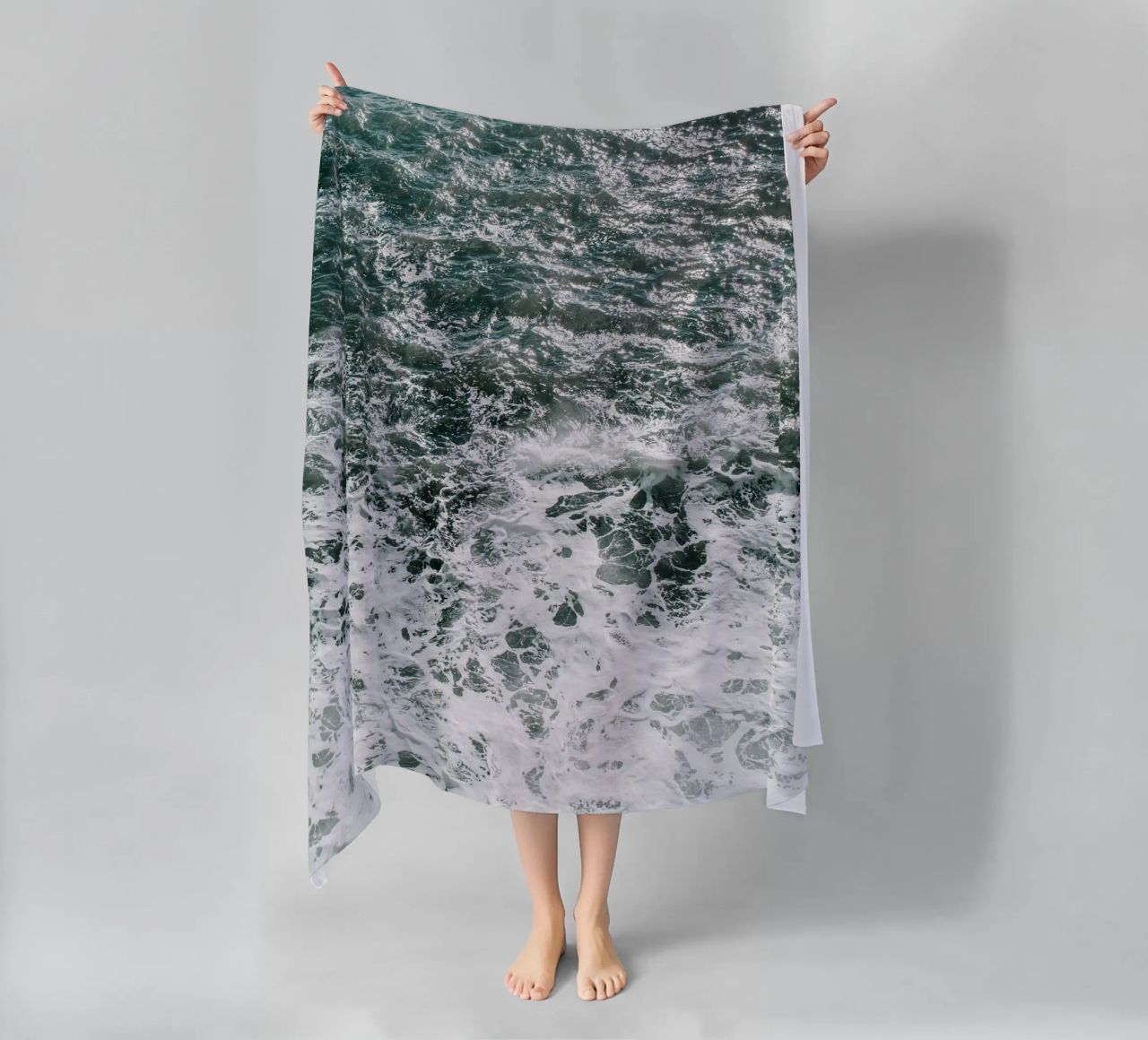 Quiete rustica telo mare da PhotoVibe Decor
