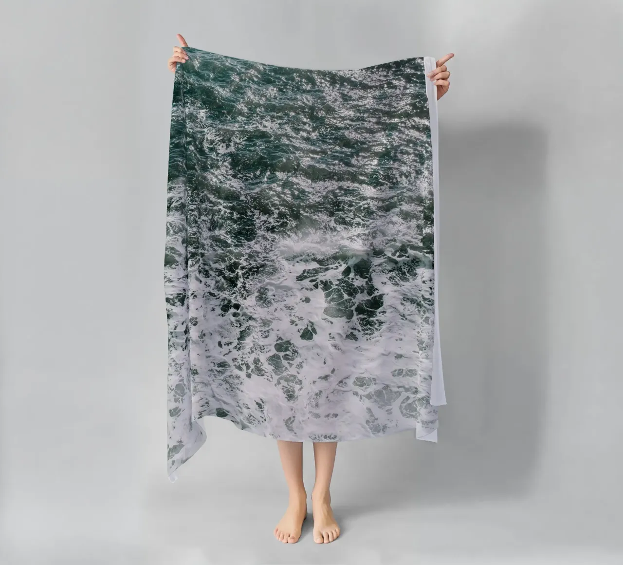 Quiete rustica telo mare da PhotoVibe Decor
