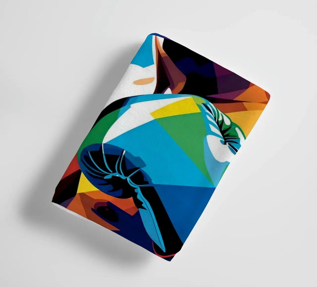 Muhammad Ali pop art al neon asciugamano da bagno da BONANZA