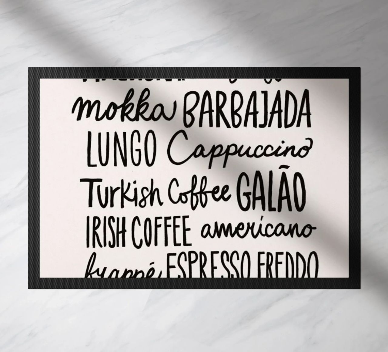 Coffee Menu zerbino da Pure