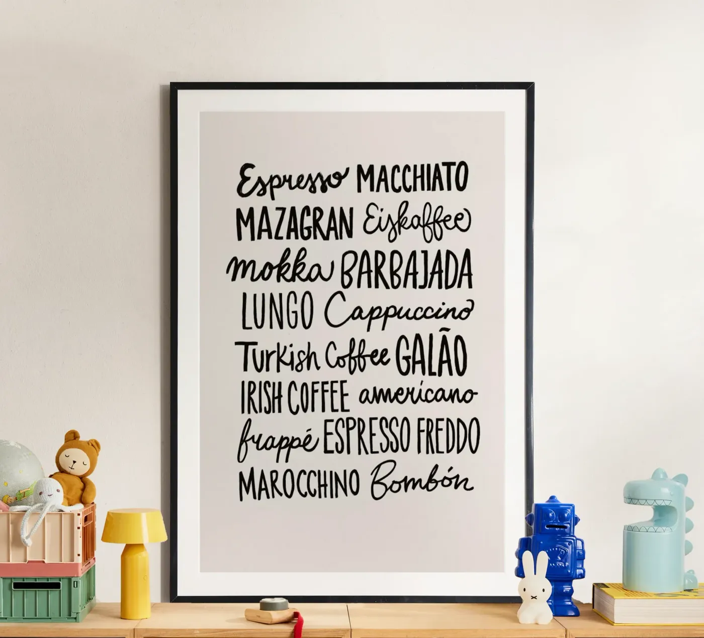 Coffee Menu poster da Pure