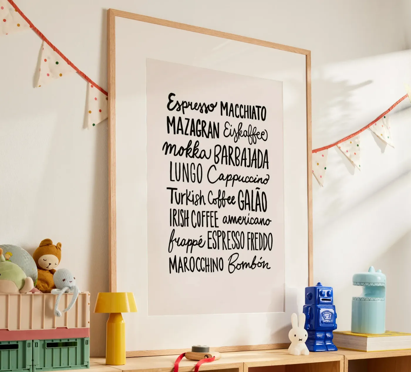 Coffee Menu poster da Pure