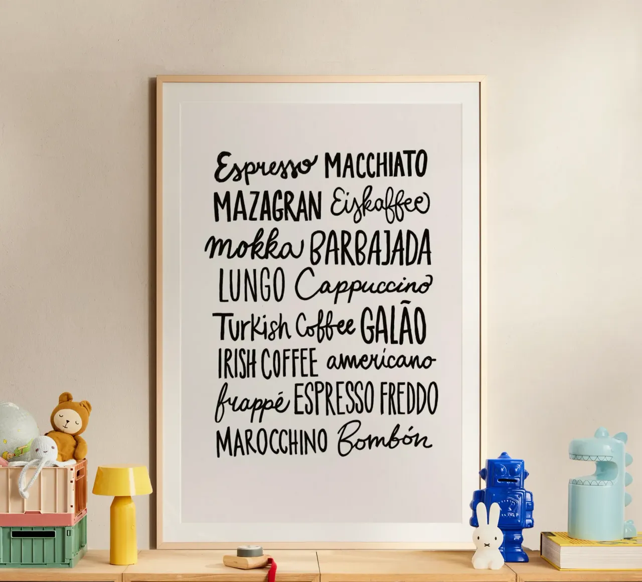 Coffee Menu Poster von Pure