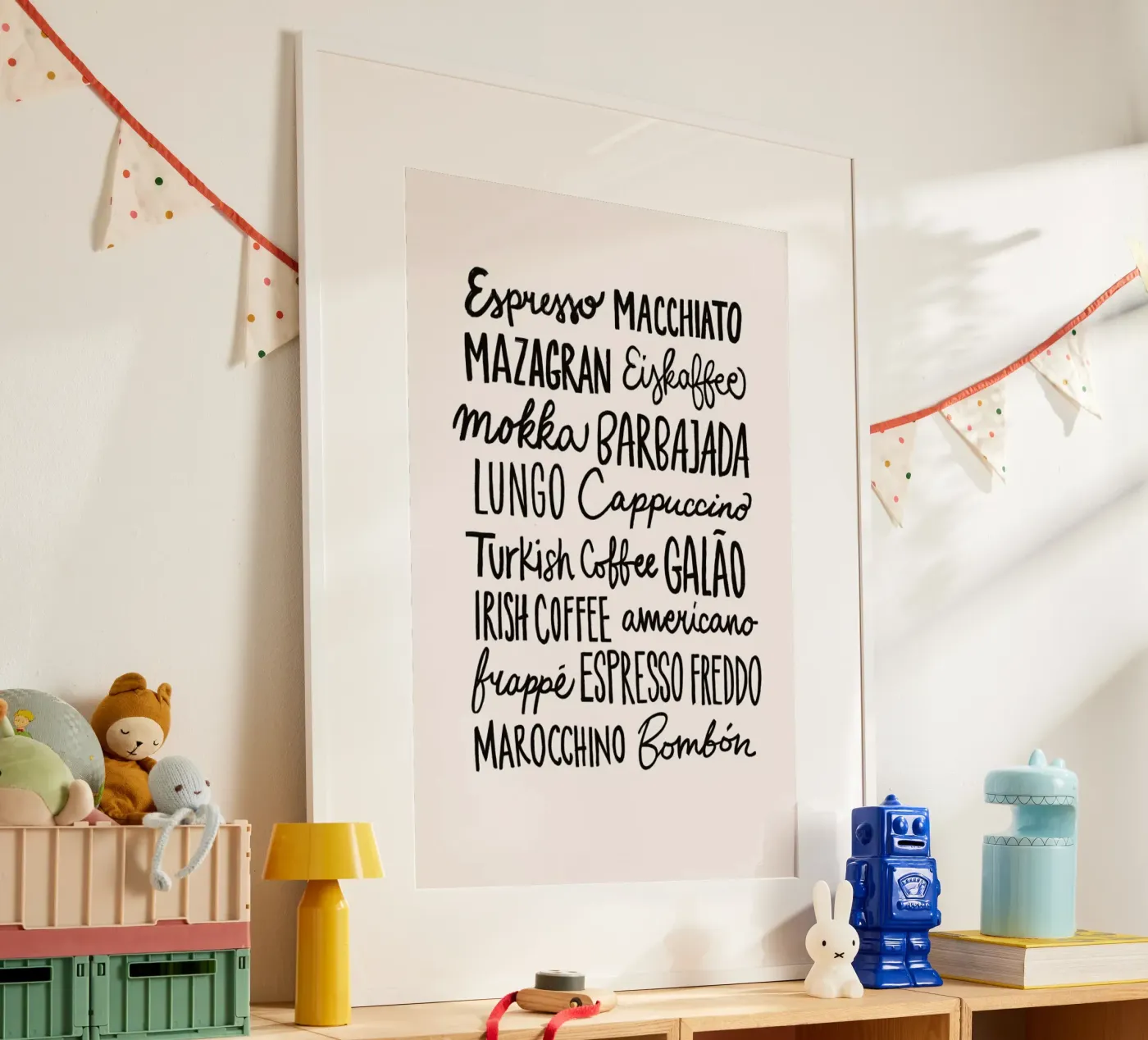 Coffee Menu poster da Pure