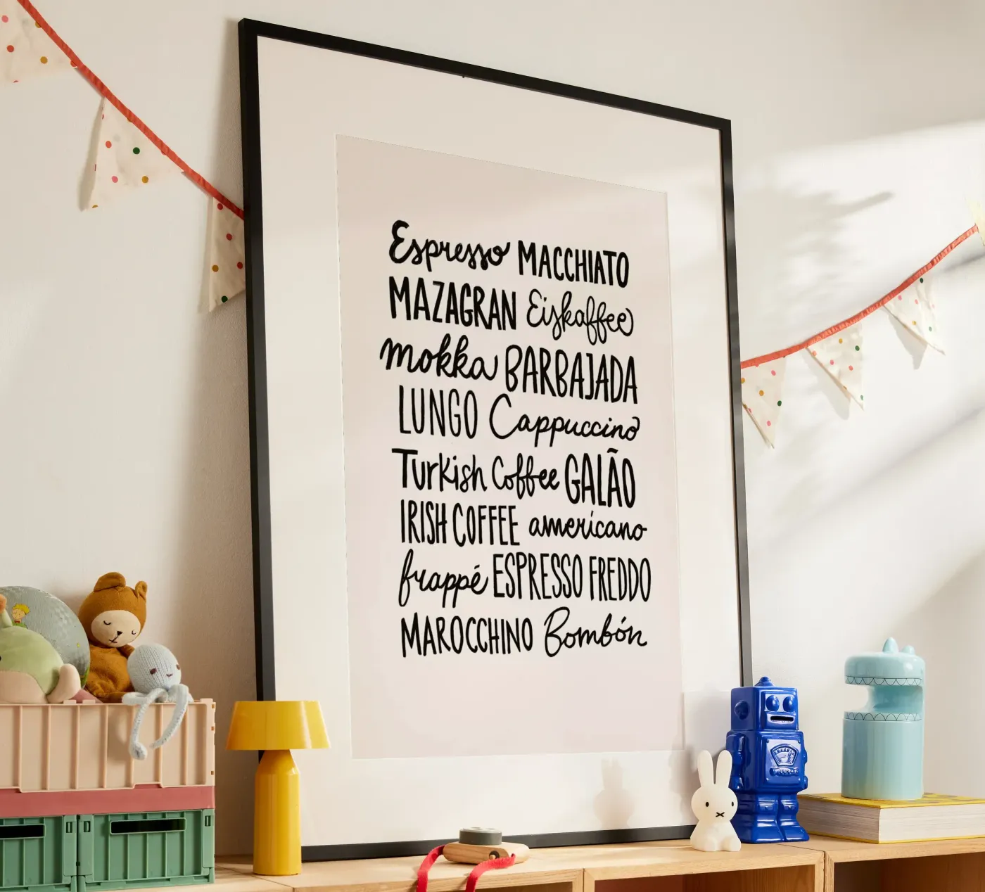 Coffee Menu poster da Pure