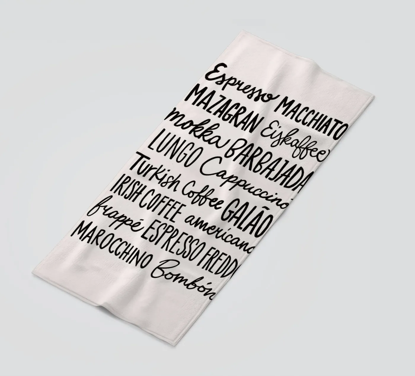 Coffee Menu telo mare da Pure