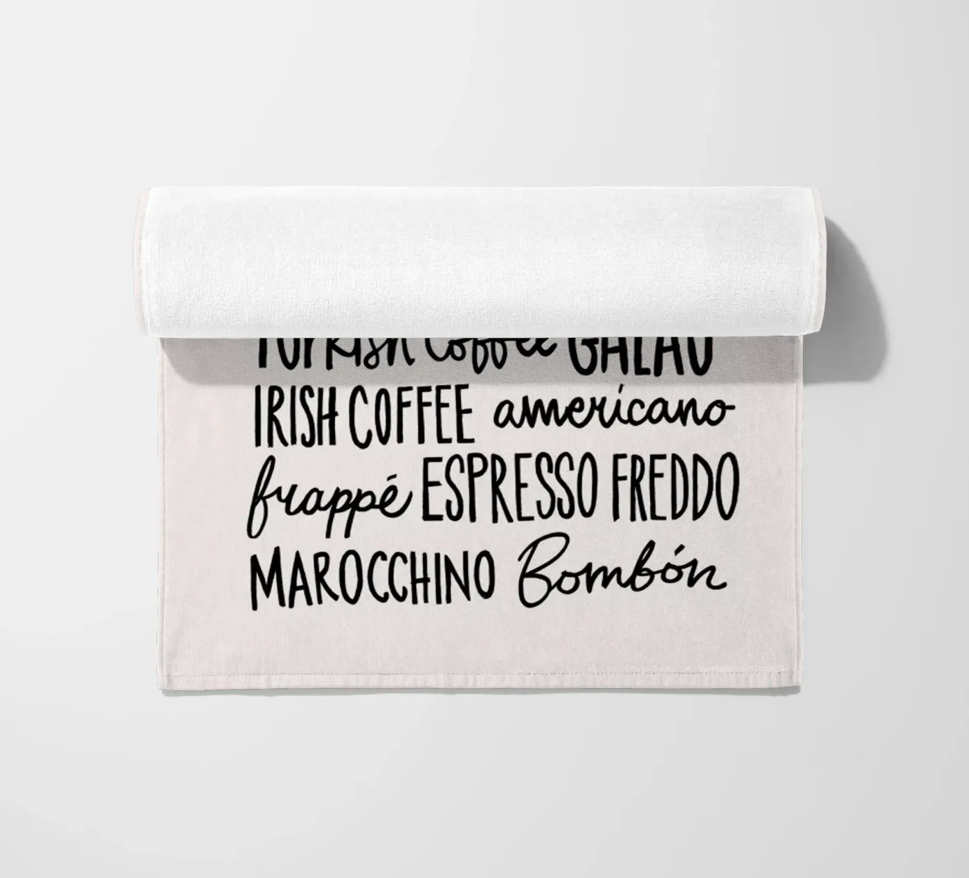 Coffee Menu telo mare da Pure