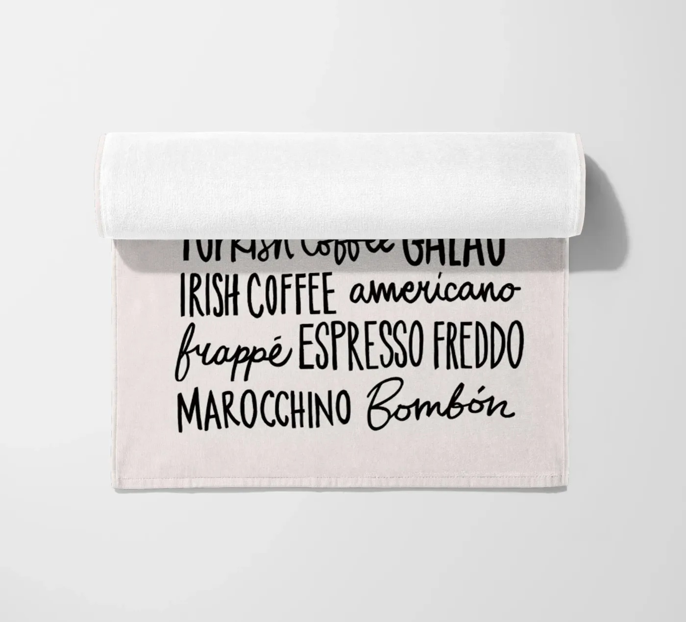 Coffee Menu telo mare da Pure