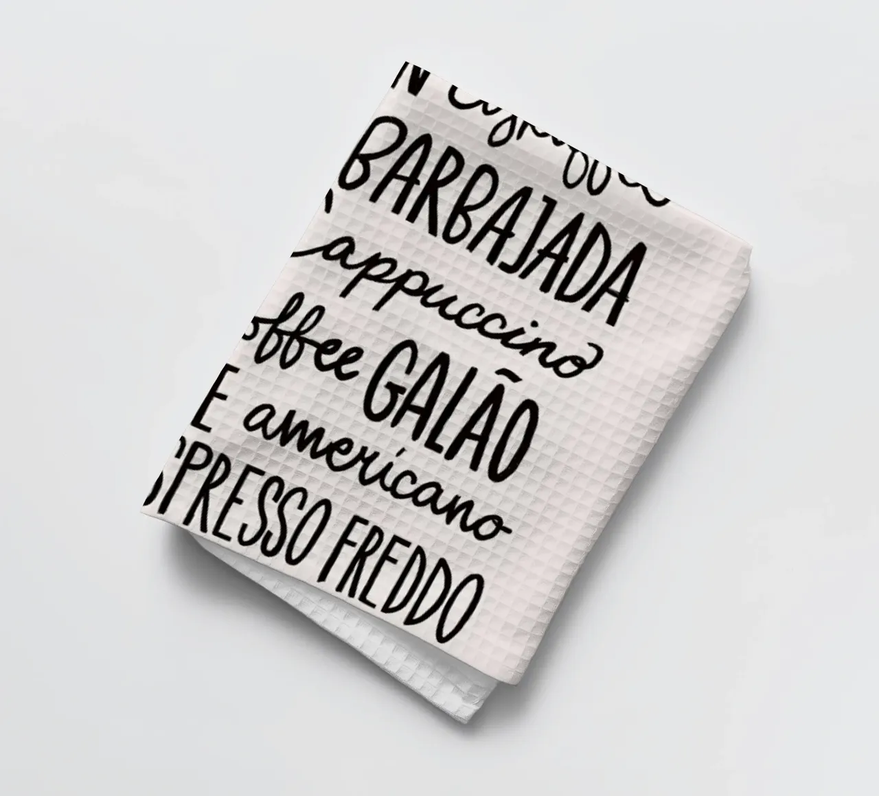 Coffee Menu canovaccio da cucina da Pure