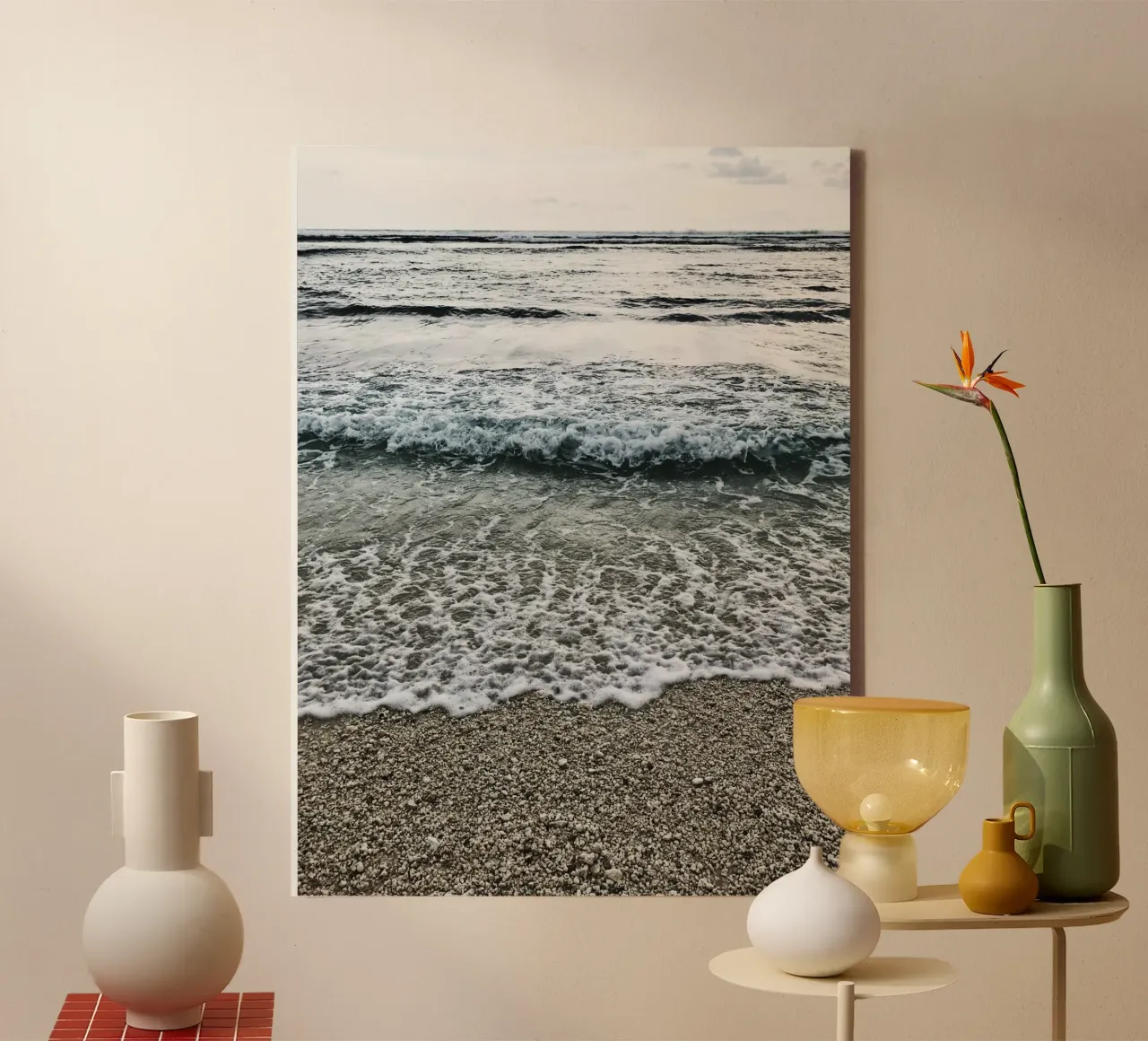 Rustic Stillness canvas by PhotoVibe Decor