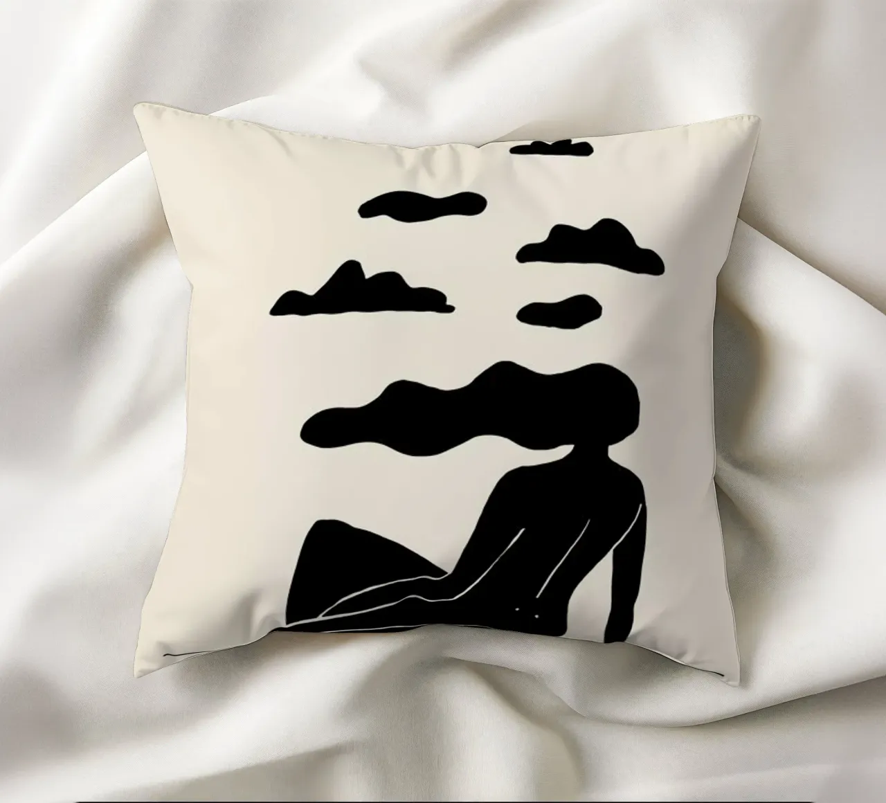 Head in the CLouds 2 cuscino da Graphite