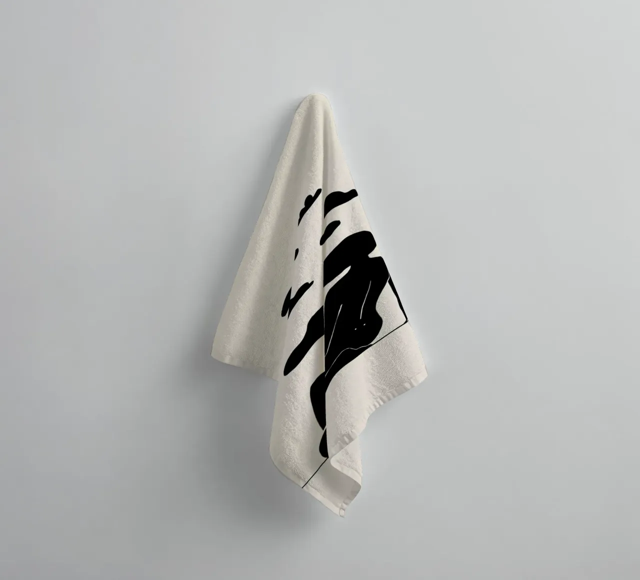 Head in the CLouds 2 asciugamano da bagno da Graphite