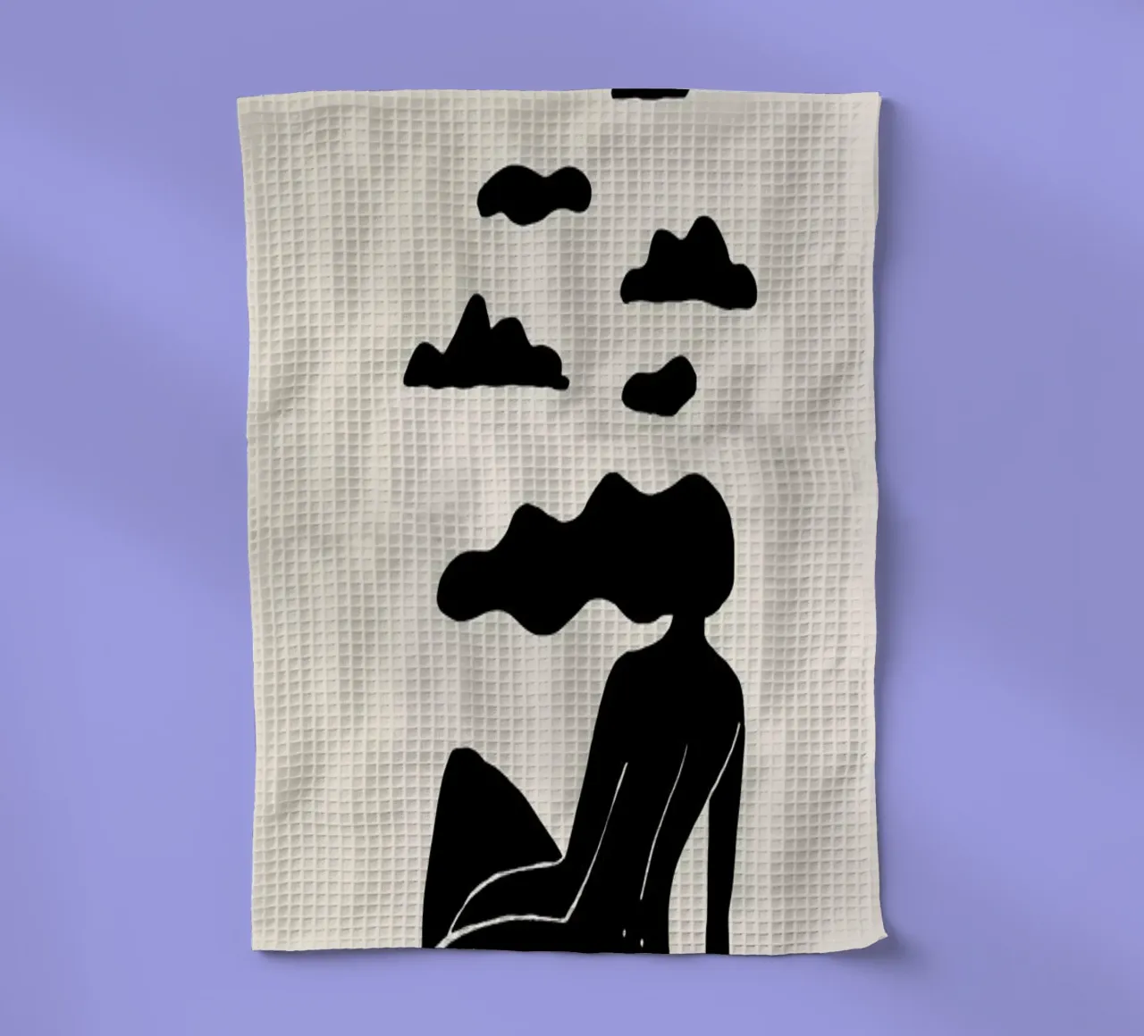 Head in the CLouds 2 canovaccio da cucina da Graphite