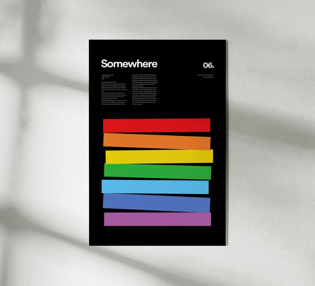 Somewhere over the Rainbow 06 plexiglass da Nick Barclay