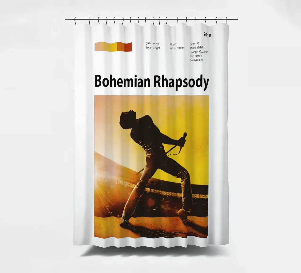 Bohemian Rhapsody Duschvorhang von 🎞 The Movie Wall
