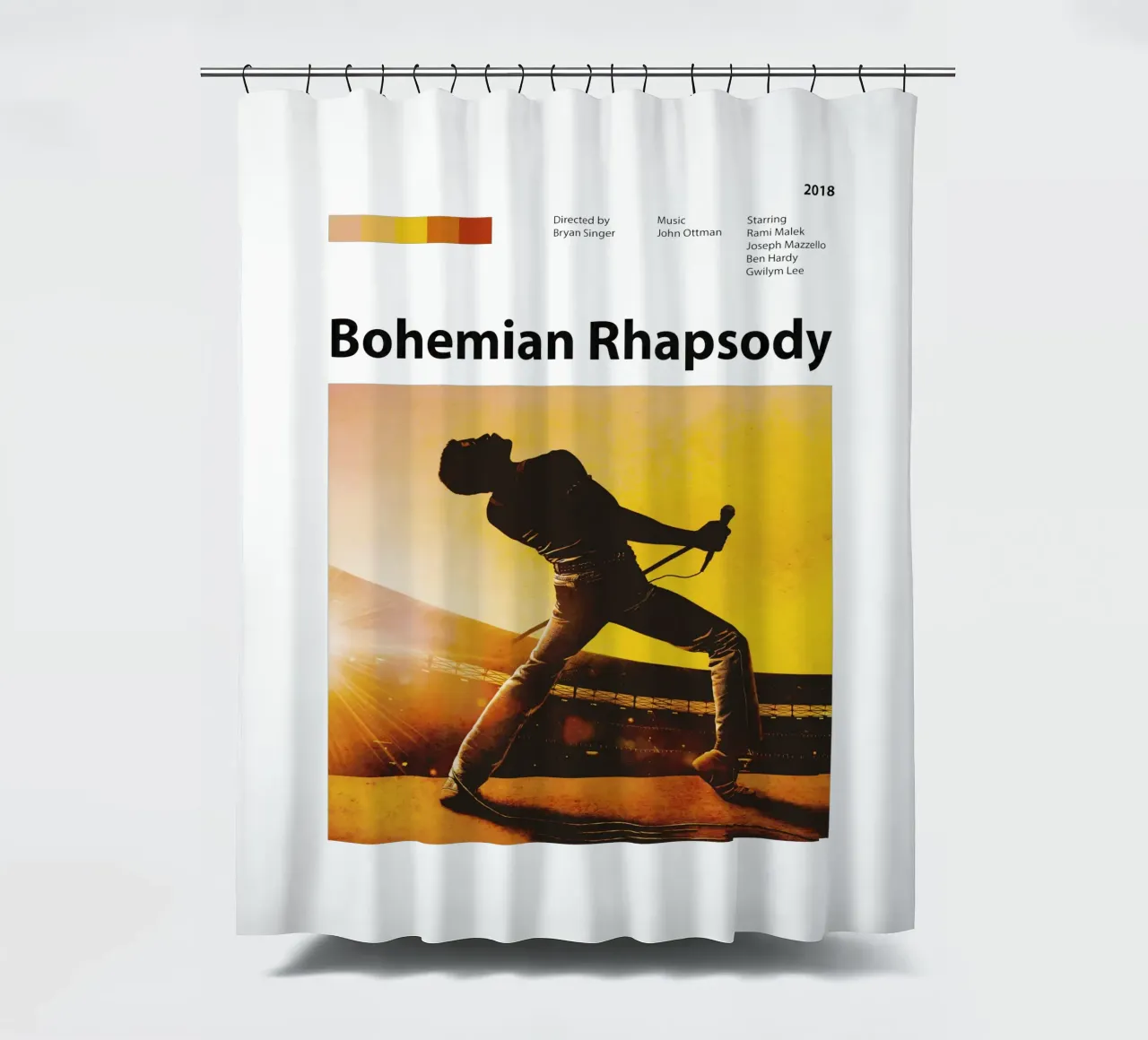 Bohemian Rhapsody Duschvorhang von 🎞 The Movie Wall