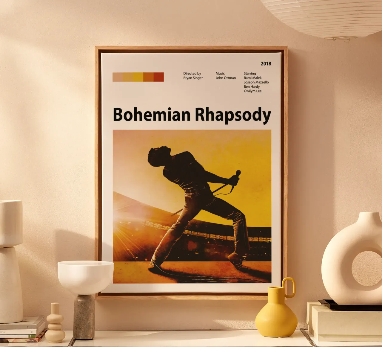 Bohemian Rhapsody canvas by 🎞 The Movie Wall