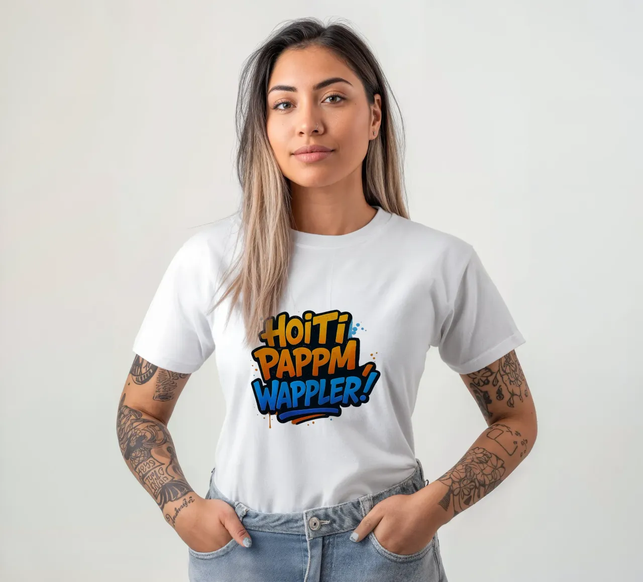 HOITI PAPPM, WAPPLER! t-shirt da Vintage Van Gogh