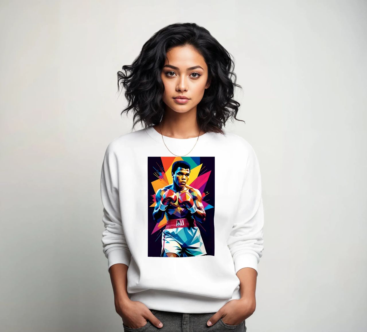 Muhammad Ali wpap art felpa da BONANZA