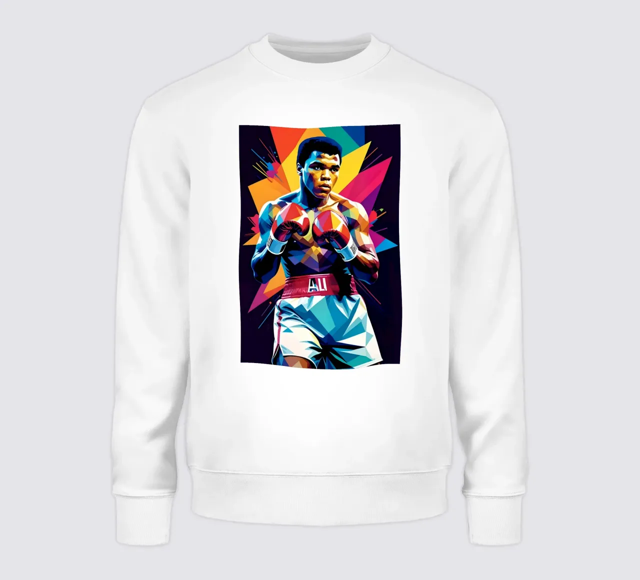 Muhammad Ali wpap Kunst Sweatshirt von BONANZA