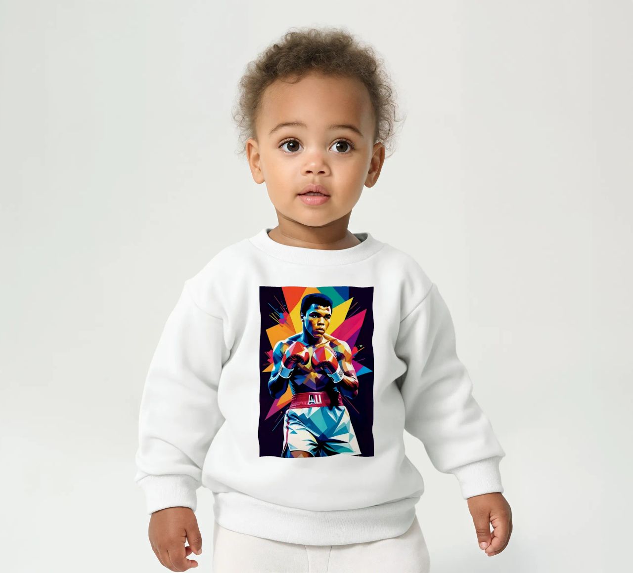 Muhammad Ali wpap art felpa neonato da BONANZA