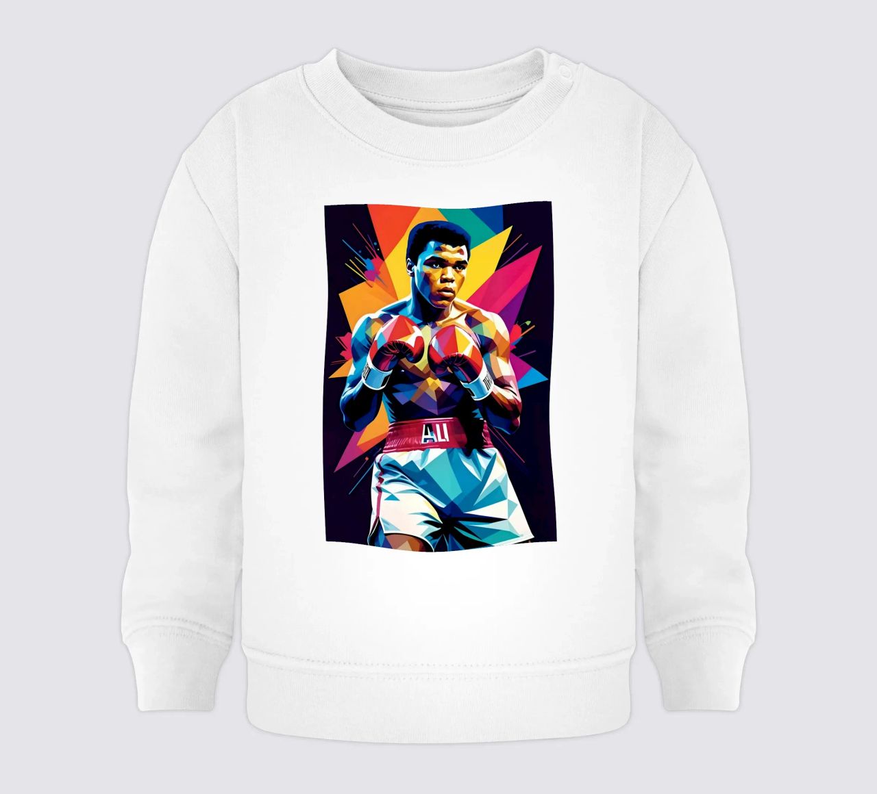 Muhammad Ali wpap art felpa neonato da BONANZA