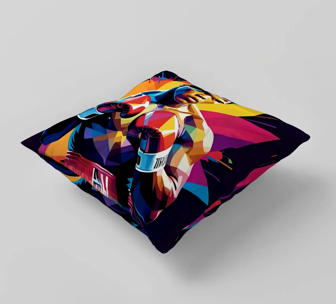 Muhammad Ali wpap art cojín de BONANZA