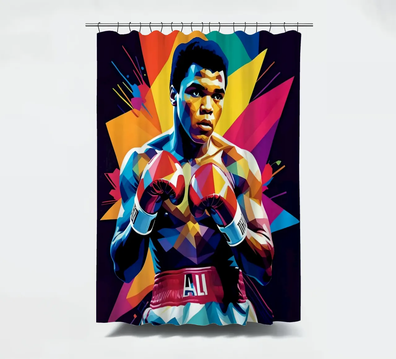 Muhammad Ali wpap art tenda da doccia da BONANZA
