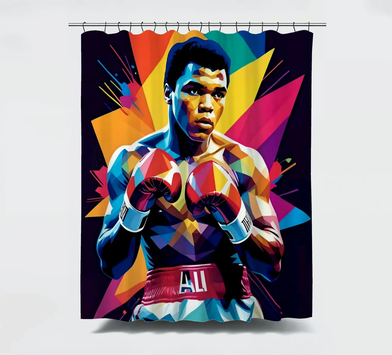 Muhammad Ali wpap art tenda da doccia da BONANZA