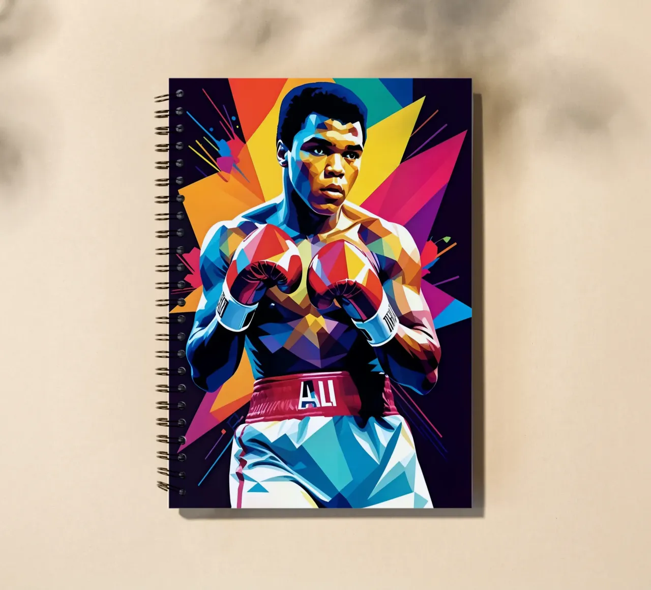 Muhammad Ali wpap art cuaderno de espiral de BONANZA