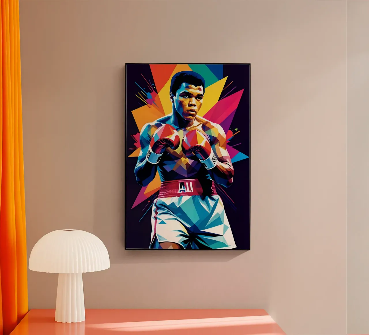 Muhammad Ali wpap art plexiglass da BONANZA