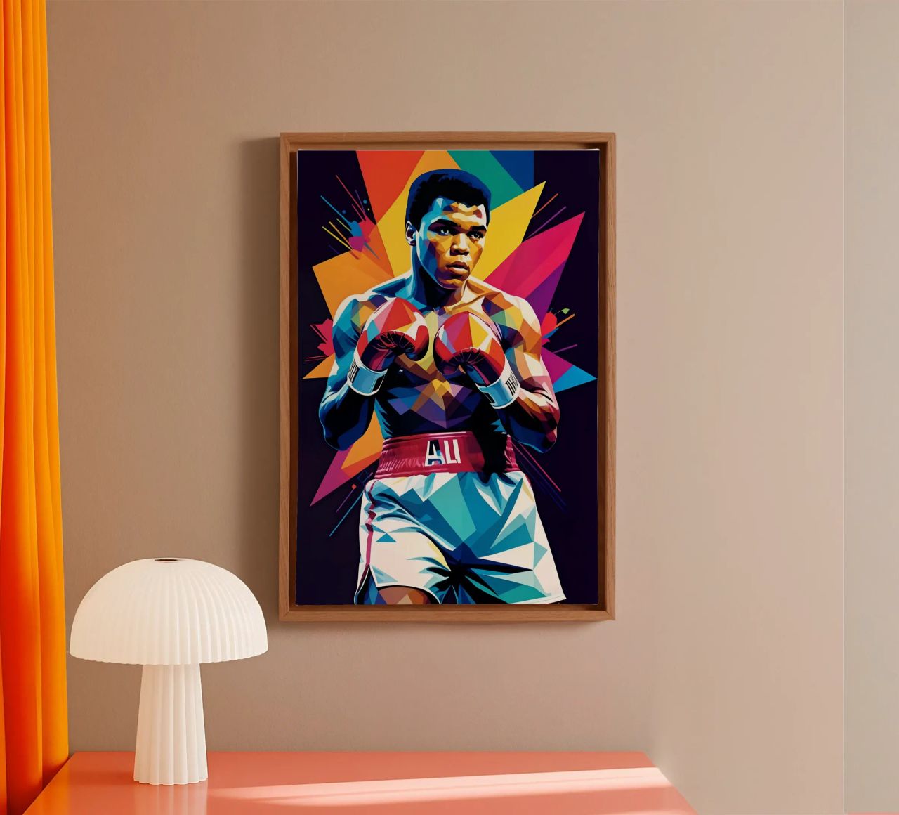 Muhammad Ali wpap art canvas by BONANZA