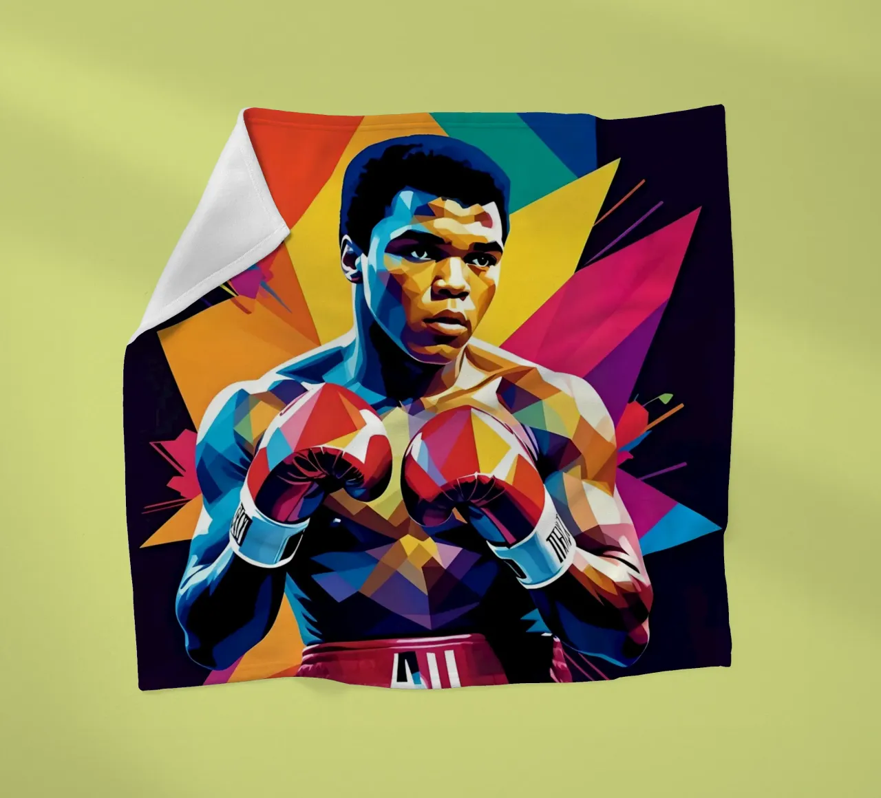 Muhammad Ali wpap art coperta in pile da BONANZA