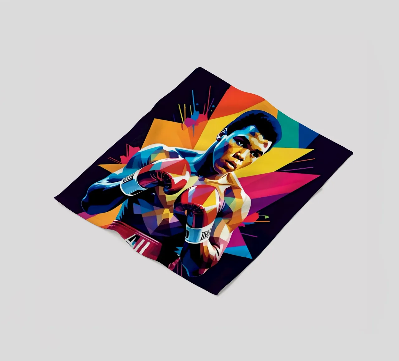 Muhammad Ali wpap art coperta in pile da BONANZA