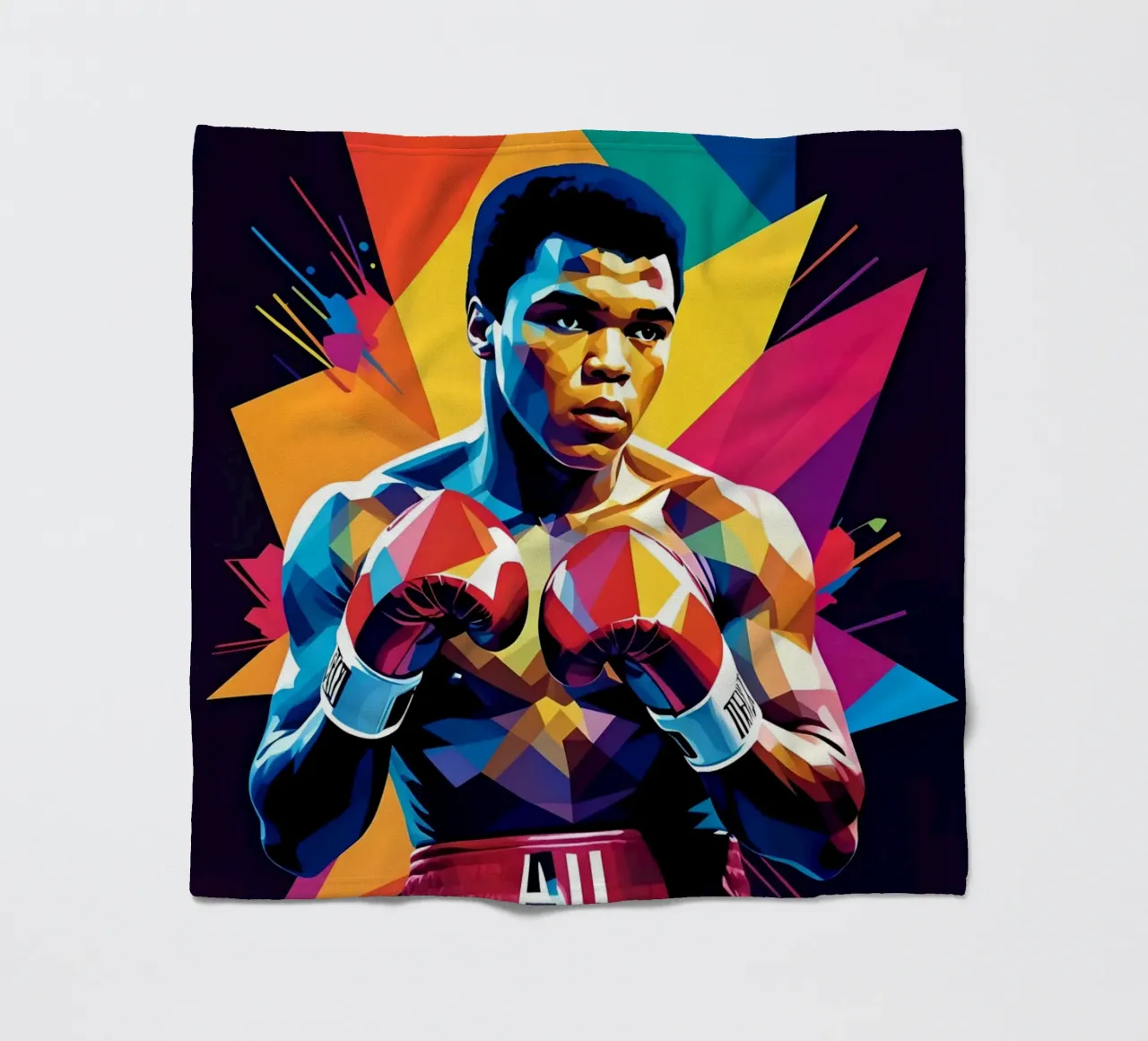 Muhammad Ali wpap art coperta in pile da BONANZA