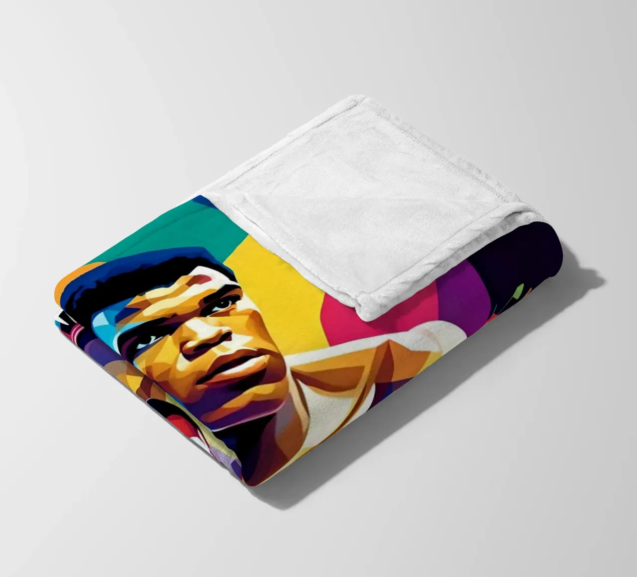 Muhammad Ali wpap art coperta in pile da BONANZA