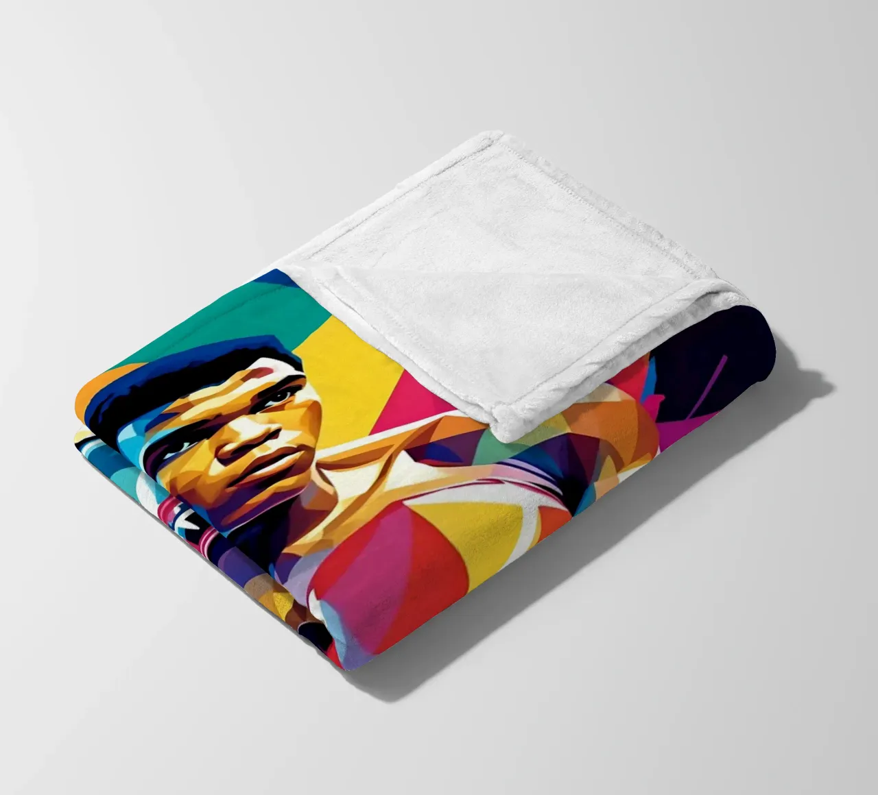 Muhammad Ali wpap art coperta in pile da BONANZA
