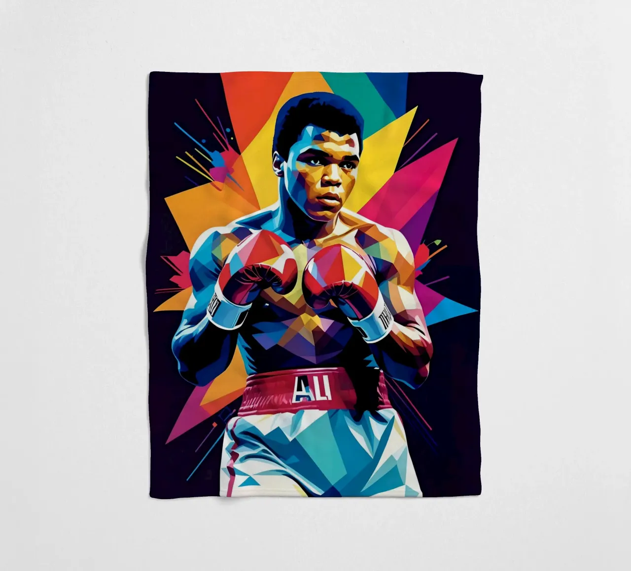 Muhammad Ali wpap art coperta in pile da BONANZA