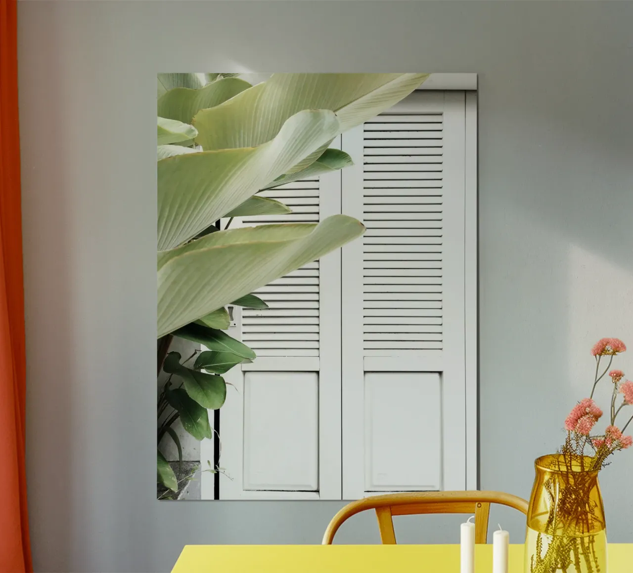 Quiete rustica poster con telaio in legno da PhotoVibe Decor