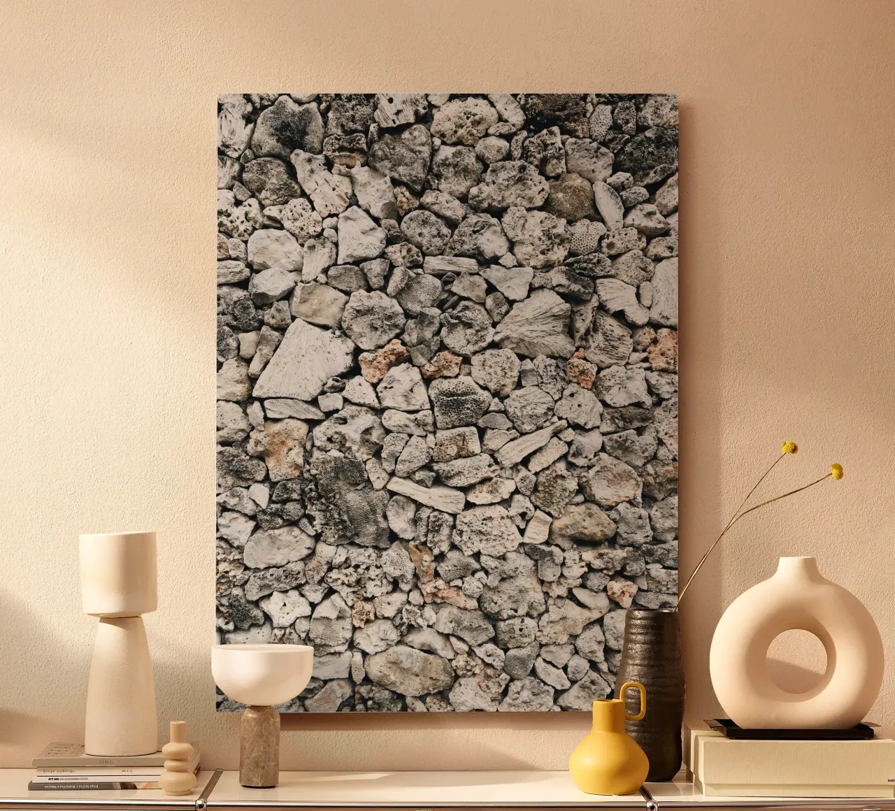 Quiete rustica alluminio dibond da PhotoVibe Decor