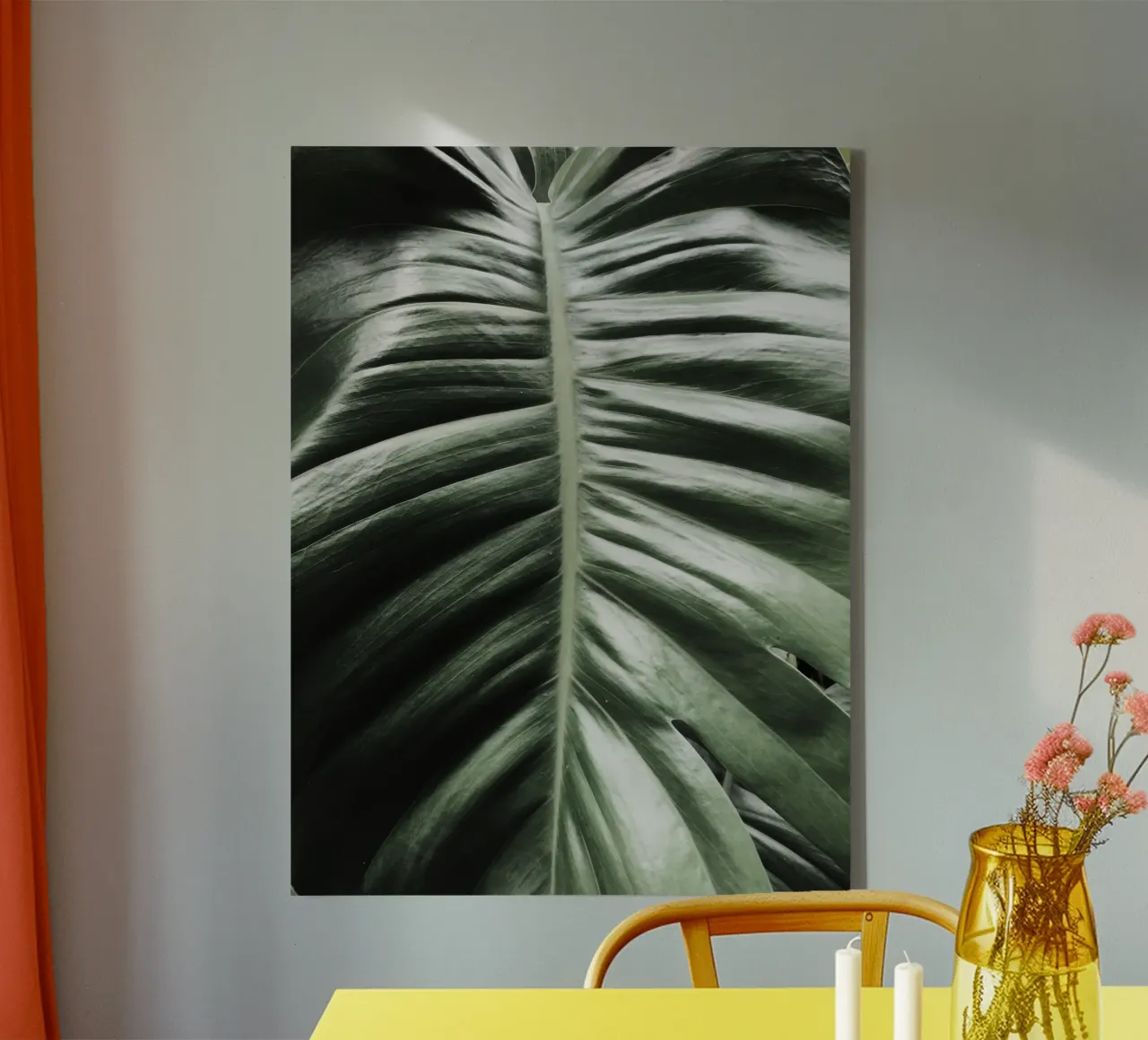 Quiete rustica tela con Cornice a cassetta da PhotoVibe Decor