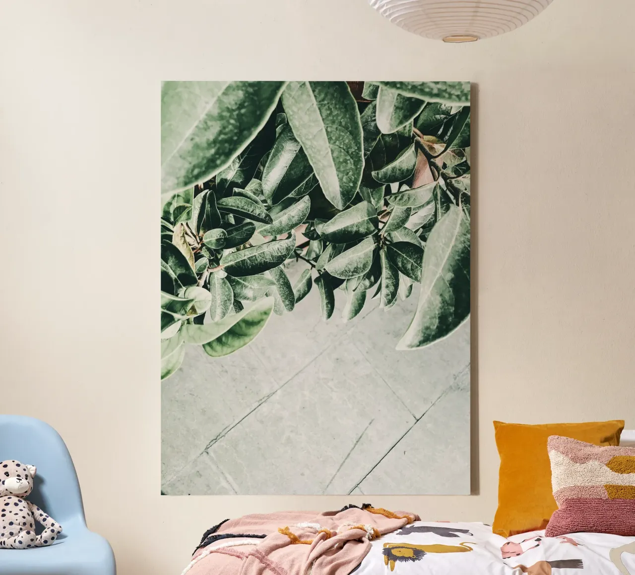 Quiete rustica tela con Cornice a cassetta da PhotoVibe Decor