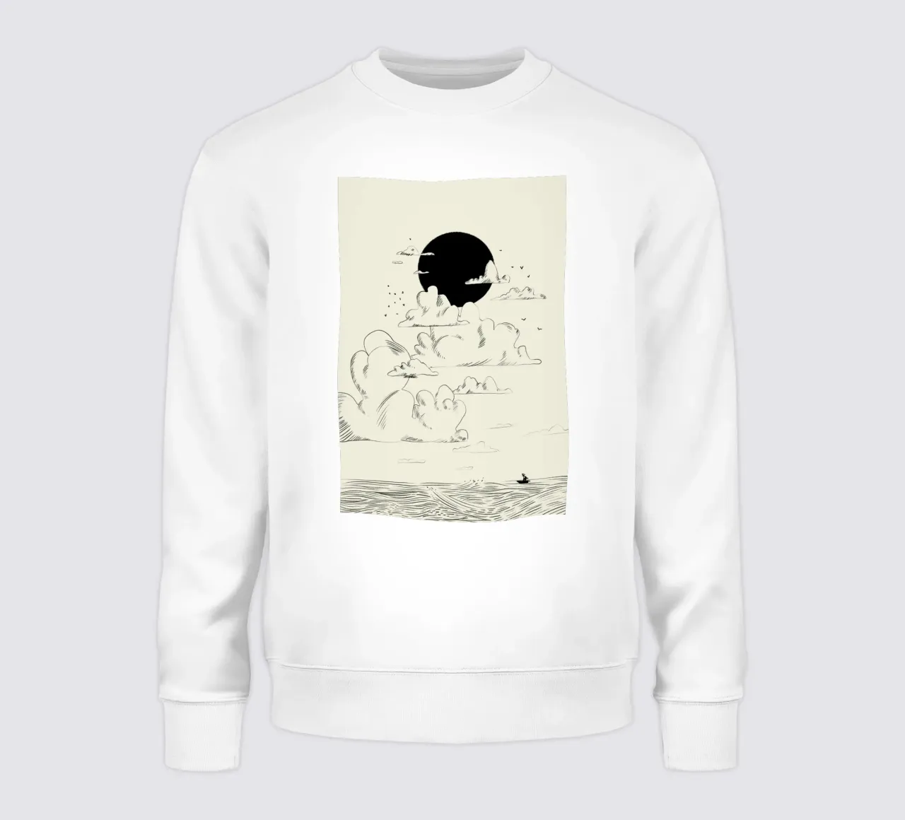 Clouds Above sweat de Graphite