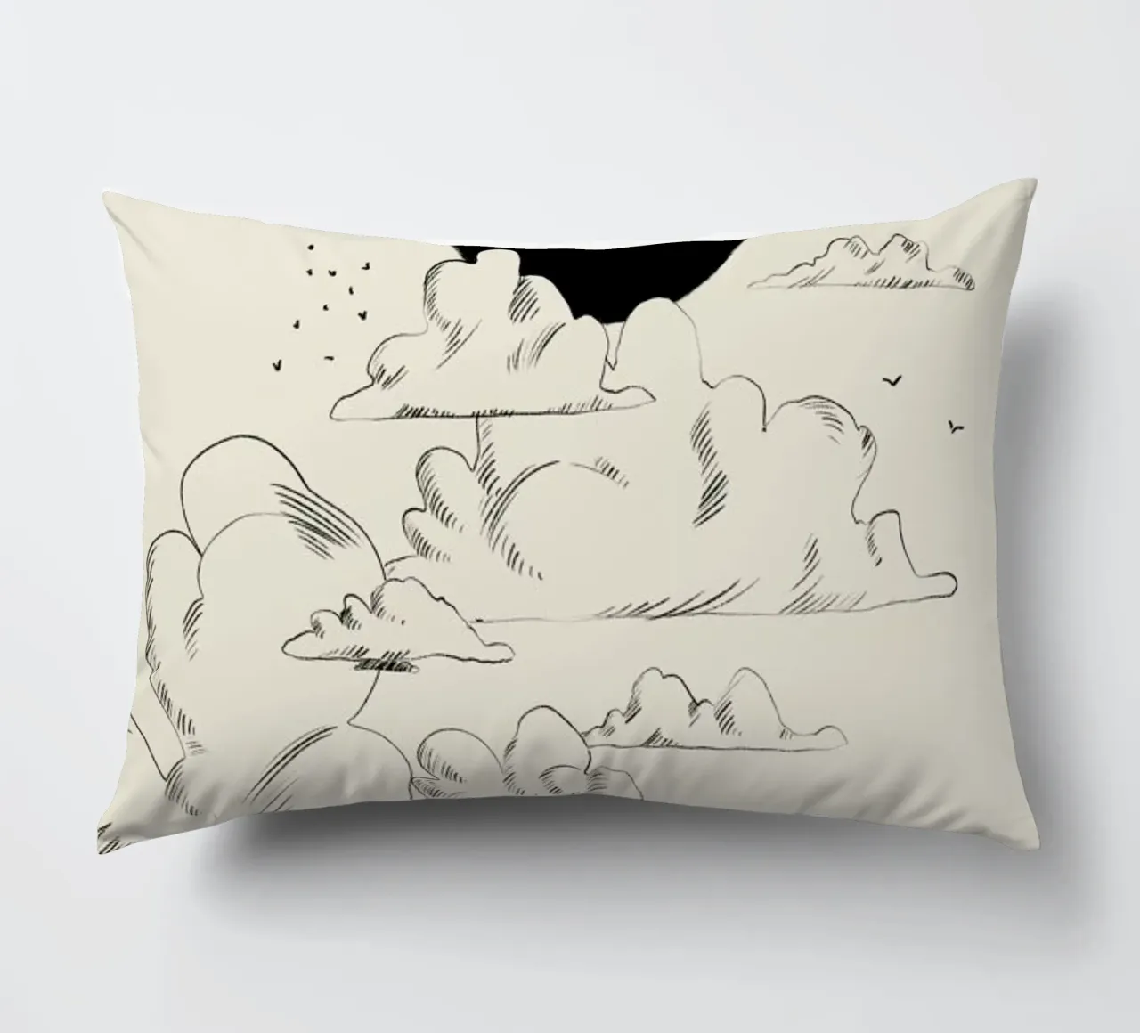 Clouds Above cuscino da Graphite