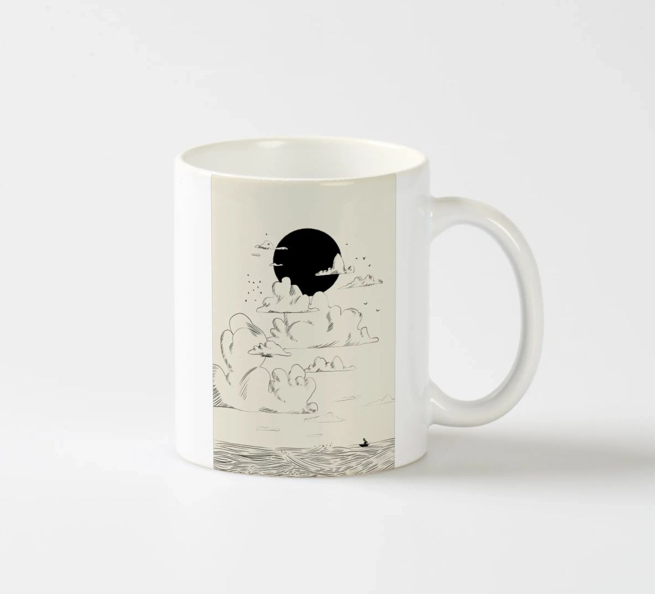 Clouds Above tazza in ceramica da Graphite
