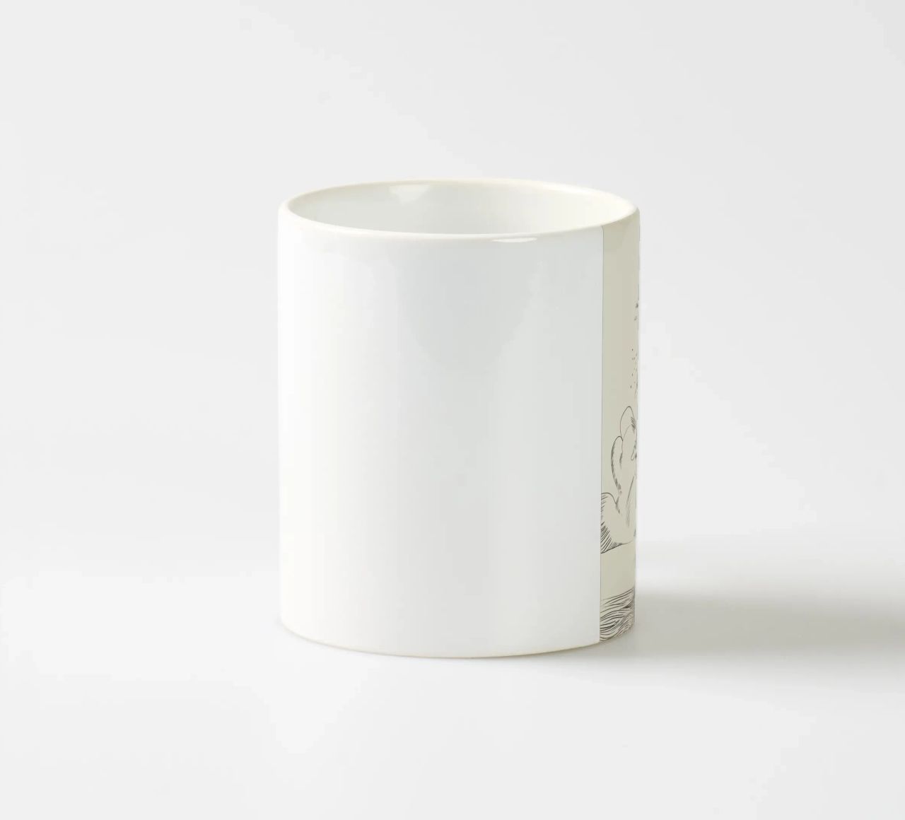 Clouds Above tazza in ceramica da Graphite