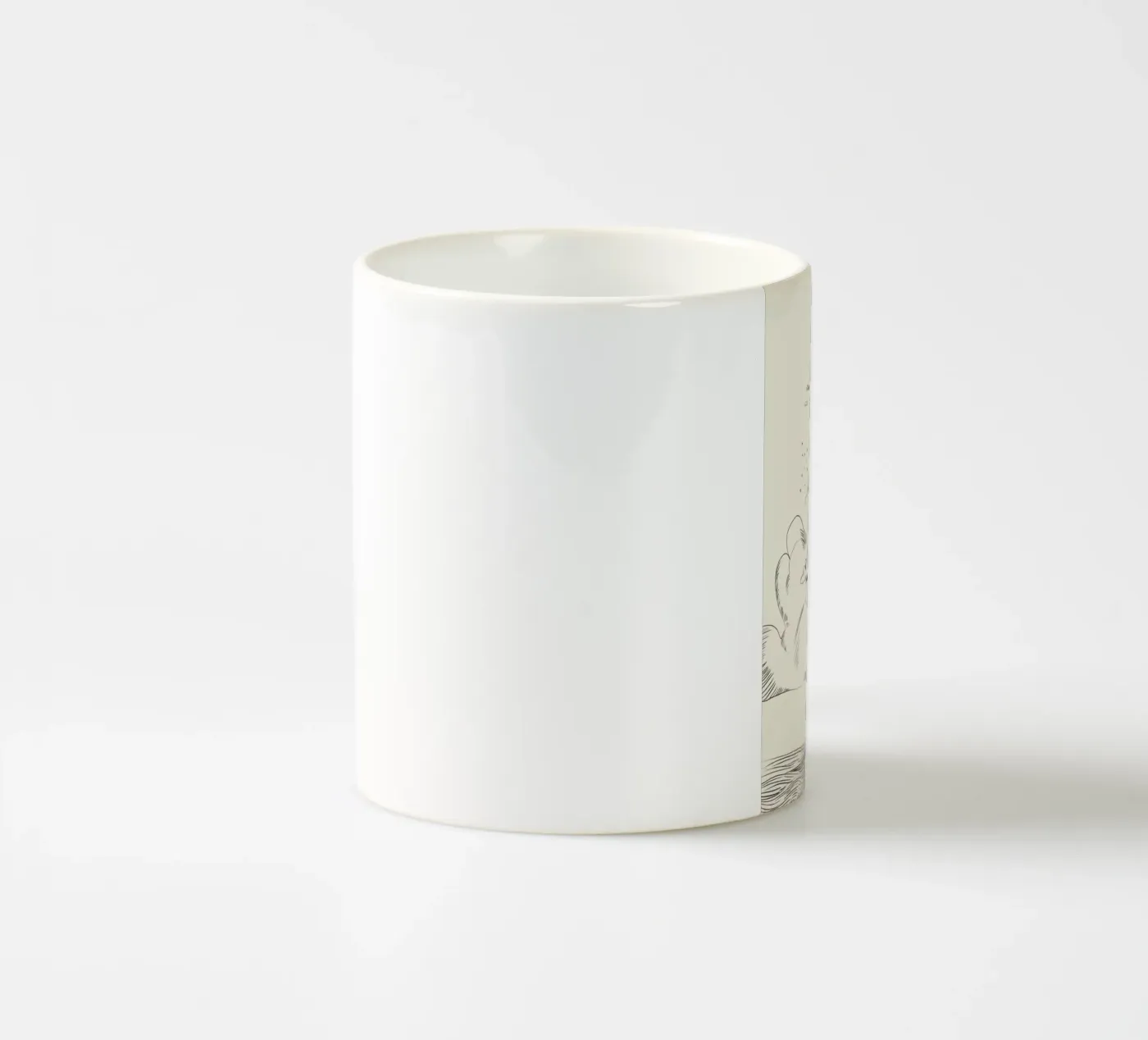 Clouds Above ceramic mug by Graphite