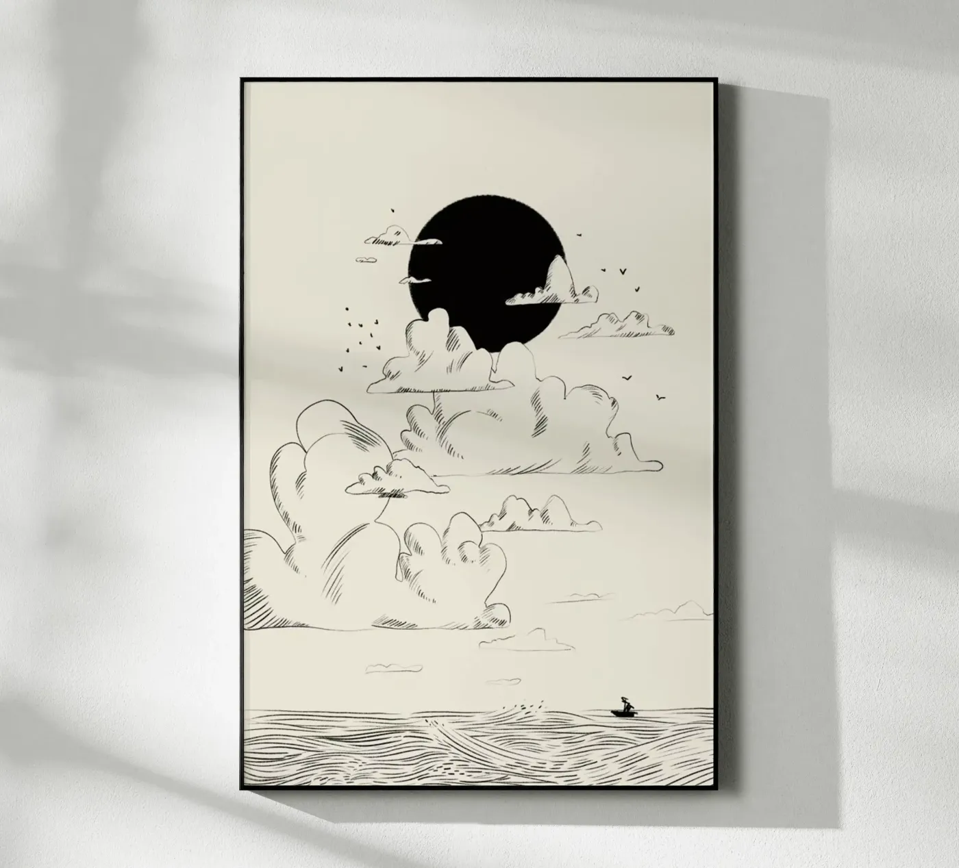 Clouds Above plexiglass da Graphite