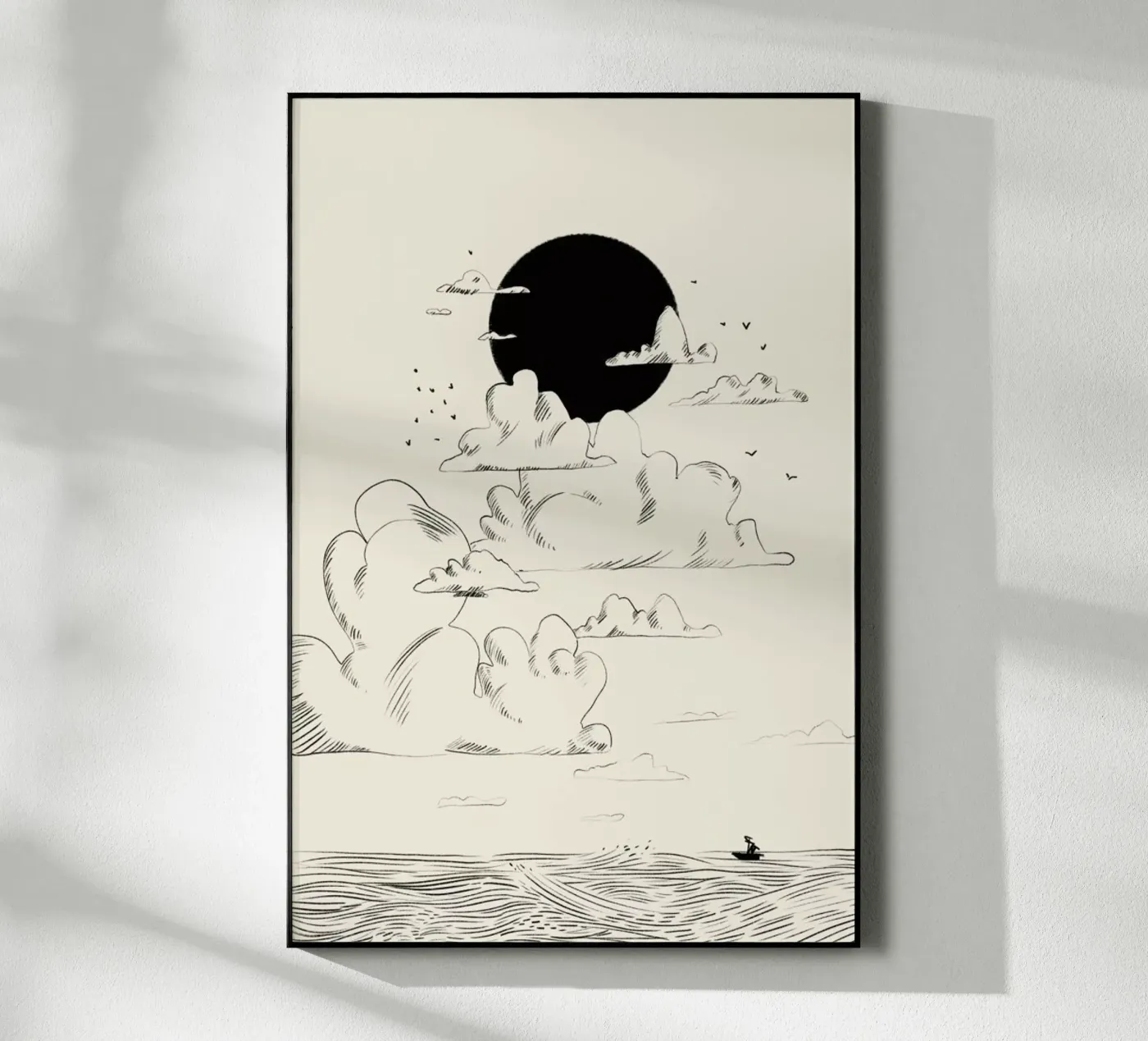 Clouds Above plexiglass da Graphite